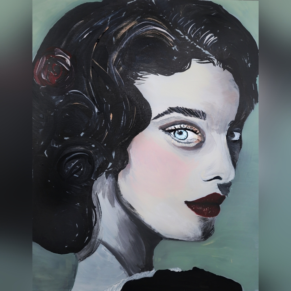 12x16 Canvas - Annabelle, Original Artwork
